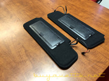 Load image into Gallery viewer, 1984-1996 Chevrolet Corvette C4 Sun Visors Pair NEW w/ LED Lighted Mirror