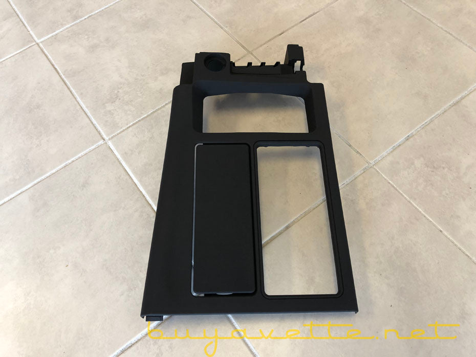 1994 95 96 C4 Corvette Center Console Shift Plate NEW Black Manual