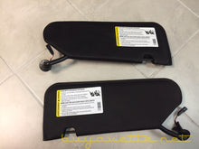 Load image into Gallery viewer, 2005-2013 Chevrolet C6 Corvette Driver/Passenger Side Sun Visors with Lighted Mirror, Pair